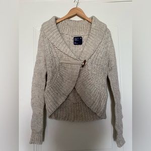 American Eagle Cable Knit Cardigan